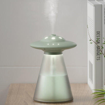 FX-041 USB Charging UFO Shape Night Light Humidifier, Ivory White, Ocean Green, Light Blue - DealBuddy