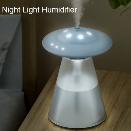 FX-041 USB Charging UFO Shape Night Light Humidifier, Ivory White, Ocean Green, Light Blue - DealBuddy