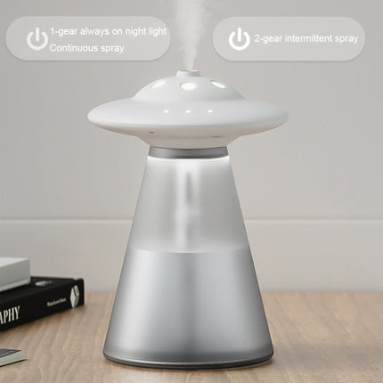 FX-041 USB Charging UFO Shape Night Light Humidifier, Ivory White, Ocean Green, Light Blue - DealBuddy