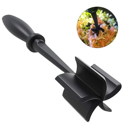 Meat Chopper Hand Held Stirring Grinder, Green, Black, Red - DealBuddy