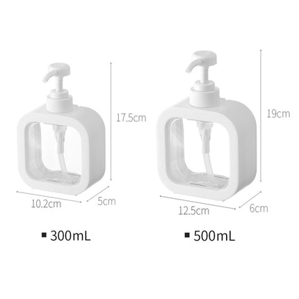 Transparent Hand Sanitizer Split Bottle Plastic Press Type Emulsion Bottle