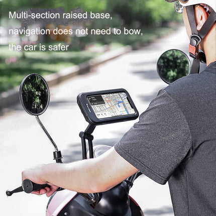 WEST BIKING Bicycle Riding Waterproof and Shockproof Phone Bracket, Style: - DealBuddy