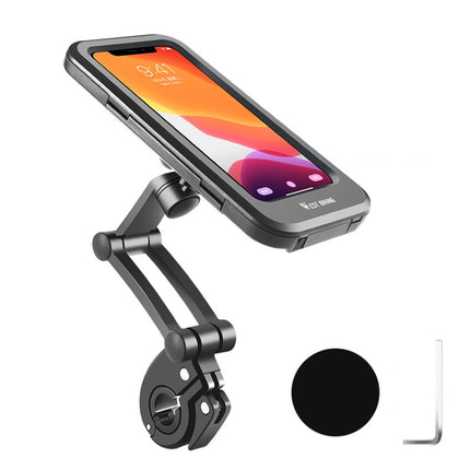 WEST BIKING Bicycle Riding Waterproof and Shockproof Phone Bracket, Style: - DealBuddy