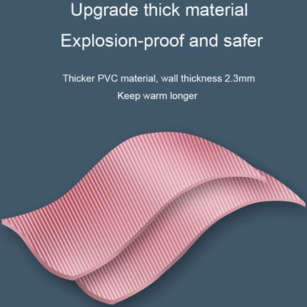 Large Explosion-proof Water-injected PVC Warm Water Bag, Spec: