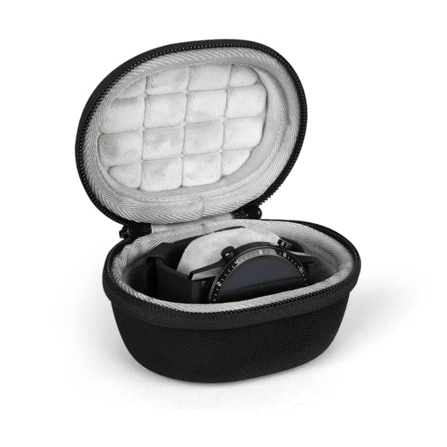 EVA Smartwatch Storage Case Universal Fleece Watch Storage Bag With Carabiner