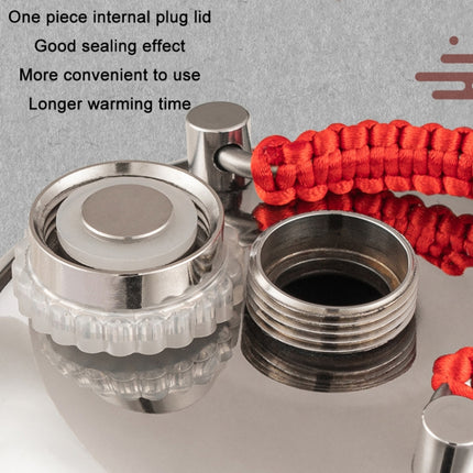 One-piece Cover 304 Stainless Steel Soup Pouch Hand Warmer Hot Water Bottle