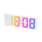 Colorful Fonts LED Electronic Alarm Clock Large Screen Clock