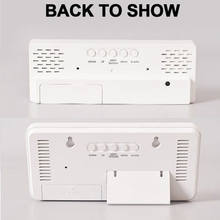 Colorful Fonts LED Electronic Alarm Clock Large Screen Clock