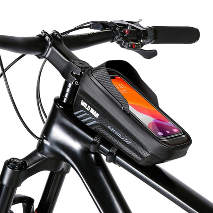 WILD MAN E12X 1L EVA Hard Shell Waterproof and Anti-fall Bicycle Bag with Touch Function - DealBuddy