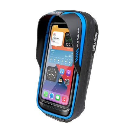WILD MAN ES16 0.5L EVA Hard Shell Waterproof Touch Screen Bicycle Handlebar Bag - DealBuddy