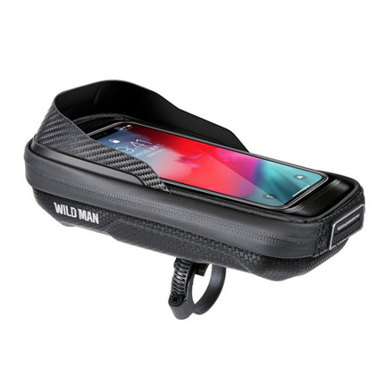 WILD MAN E16 EVA Hard Shell Touch Screen Handlebar Bag Cycling Equipment - DealBuddy