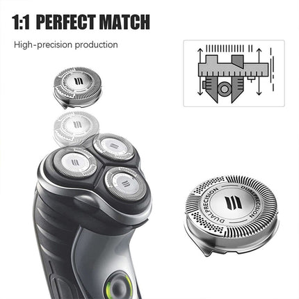 For Philips HQ8/HQ7180/HQ7140/HQ6090/HQ6075/PT860/870 Dual Shavers Blade
