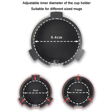 Multi-functional Spill-proof Insulated Fixed Cup Holder