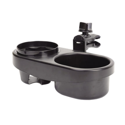 Stroller Double Cup Holder Pushchair Bottle Snack Box Shelf