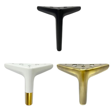 10cm Short-Sided Metal Sofa and Coffee Table Legs