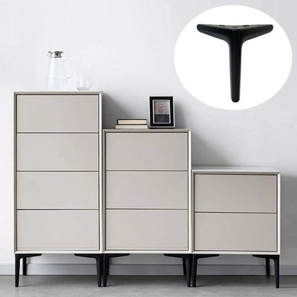 10cm Short-Sided Metal Sofa and Coffee Table Legs