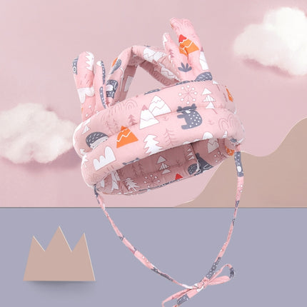 Baby Breathable Anti-fall Head Protective Cap Baby Protective Cap Toddler Bumper Cap, Spec: