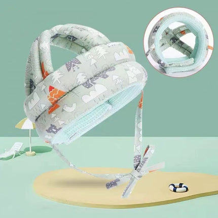 Baby Breathable Anti-fall Head Protective Cap Baby Protective Cap Toddler Bumper Cap, Spec: