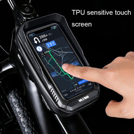 WILD MAN XT2 1L Bicycle EVA Hard Shell Waterproof Phone Touch Screen Beam Bag - DealBuddy