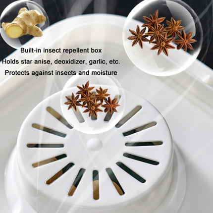 One Button Press Insect Proof Sealed Moisture Proof Fresh Rice Storage Bin - DealBuddy