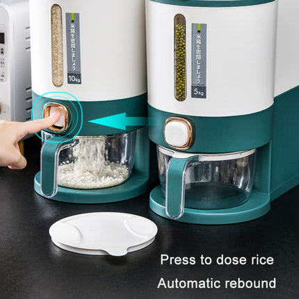 One Button Press Insect Proof Sealed Moisture Proof Fresh Rice Storage Bin - DealBuddy