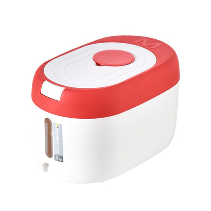 Kitchen Sealed Moisture Dust Proof Storage Rice Bucket