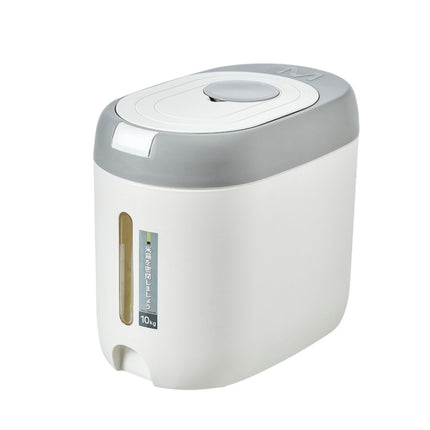 Kitchen Sealed Moisture Dust Proof Storage Rice Bucket, Red 10kg, Red 5kg, Gray 10kg, Gray 5kg, Blue 10kg, Blue 5kg, Green 10kg, Green 5kg - DealBuddy