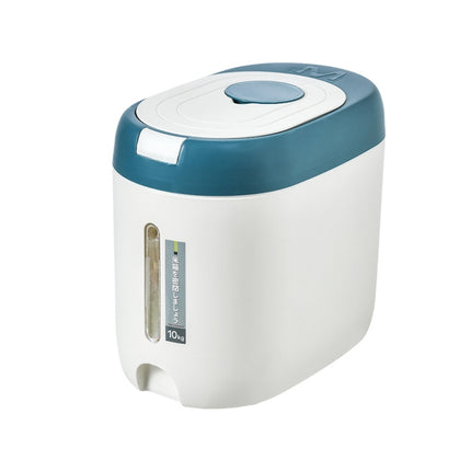 Kitchen Sealed Moisture Dust Proof Storage Rice Bucket, Red 10kg, Red 5kg, Gray 10kg, Gray 5kg, Blue 10kg, Blue 5kg, Green 10kg, Green 5kg - DealBuddy