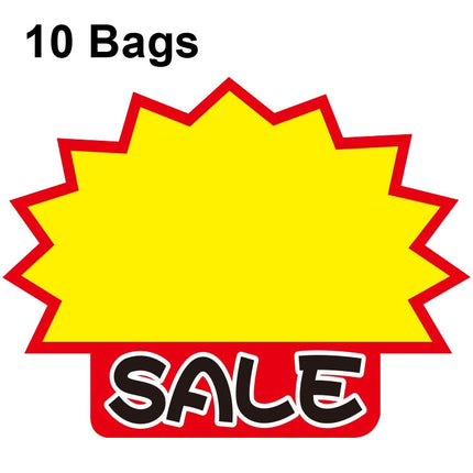 10 bags 25x19cm Explosion Sticker Product Price Tag Supermarket Price Label