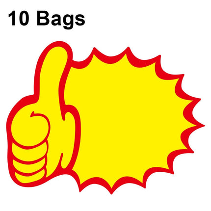 10 bags 25x19cm Explosion Sticker Product Price Tag Supermarket Price Label