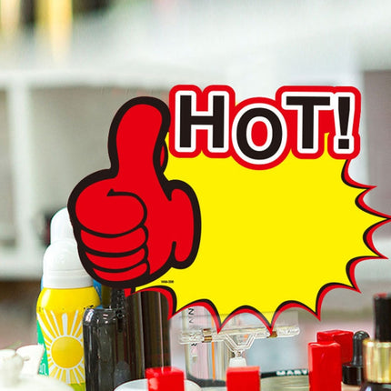 10 bags 18x14cm Explosion Sticker Product Price Tag Supermarket Price Label