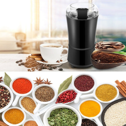 M150A Stainless Steel Electric Mini Coffee Grinder Grain Bean Grinding Machine, Spec:, US Plug (Purple), US Plug (Black), US Plug (White), EU Plug (White), EU Plug (Purple), UK Plug (White), UK Plug (Black), UK Plug (Purple) - DealBuddy