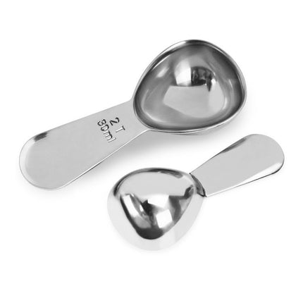 YG-MC12 304 Thickened Stainless Steel Coffee Spoon Scales Scaling Spoon - DealBuddy