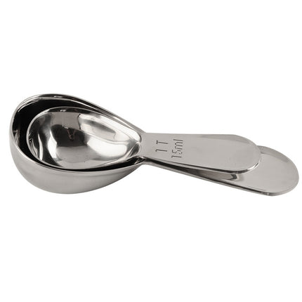 YG-MC12 304 Thickened Stainless Steel Coffee Spoon Scales Scaling Spoon - DealBuddy