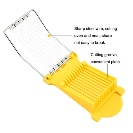 JA-958 Lunch Meat Ham Slicer Household Fruit Cutter Banana Sliced Kitchen Egg Cutter, JA-958 Ham Slicer (White), JA-958 Ham Slicer (Yellow) - DealBuddy