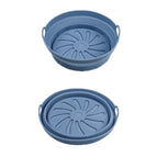 Round Inner Dark Blue