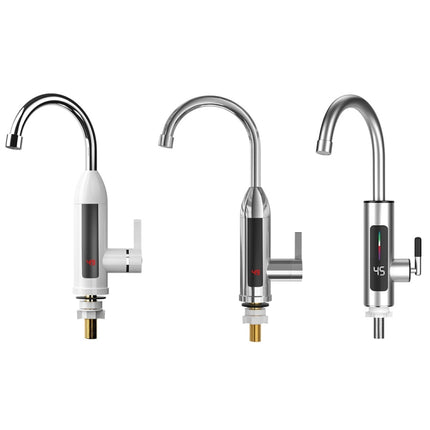 Smart Household Digital Display Instant Hot Kitchen Electric Faucet, Plug: