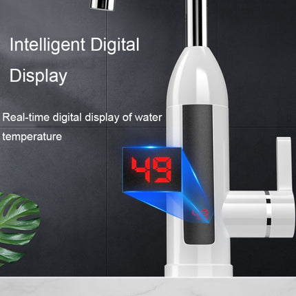 Smart Household Digital Display Instant Hot Kitchen Electric Faucet, Plug:, EU Plug, US Plug, UK Plug - DealBuddy