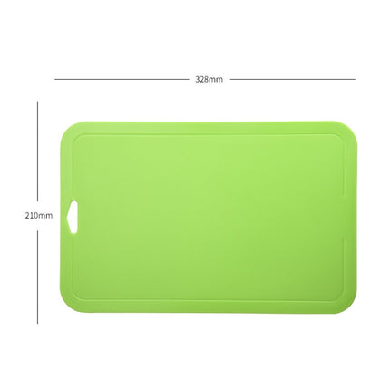 2pcs Baby Auxiliary Cutting Board Fruit and Vegetable Cutting Plastic Board, 2pcs Pink, 2pcs Green