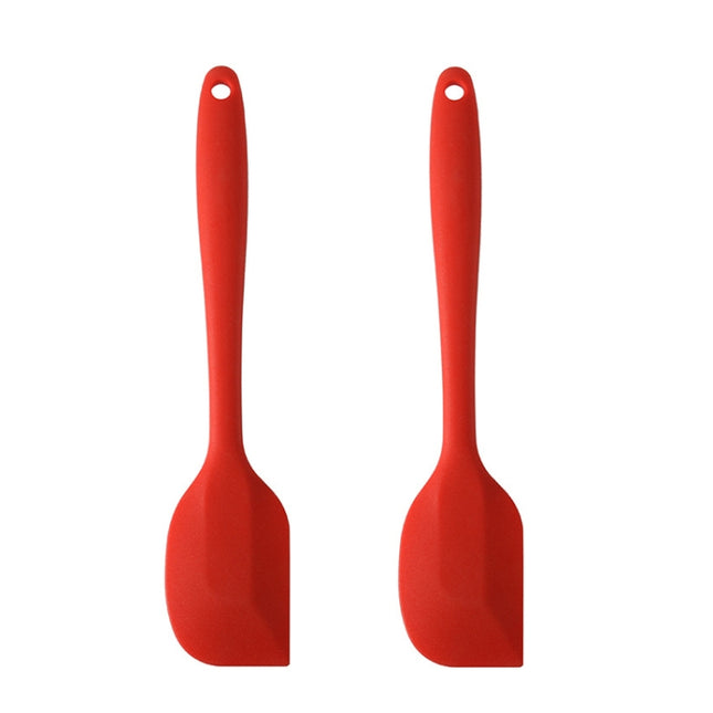 2pcs Large Integrated Silicone Scraper Chocolate Cream Mixing Knife, Large Red, Large Pink, Large Yellow, Large Blue, Large Black, Large Green, Large Purple, Large Orange - DealBuddy