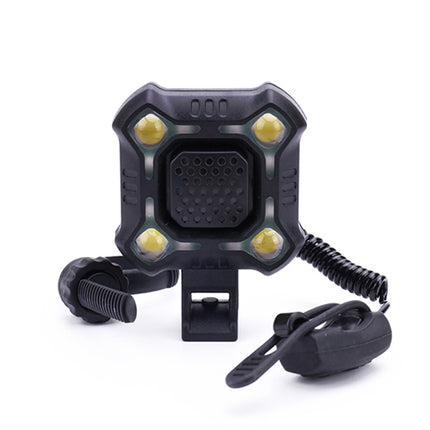 2 In 1 Bike 140db Bell 4 Lamp Cycling Light Bicycle Horn 5-sounds Alarm - DealBuddy