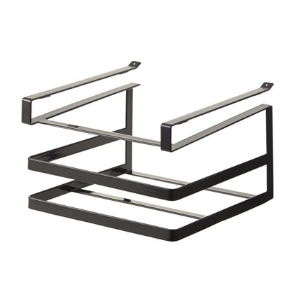 Double-layer Punch-free Kitchen Wall-Mounted Cutting Board Rack