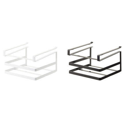 Double-layer Punch-free Kitchen Wall-Mounted Cutting Board Rack - DealBuddy