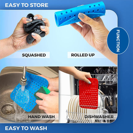 For NINJA DZ201 DZ401 Air Fryers 2pcs Silicone Pad Rectangular Liner - DealBuddy