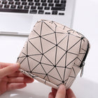 XH8214 Portable Sanitary Napkin Storage Bag Large Capacity Waterproof Coin Bag, XH8214 Plant Green, XH8214 Black, XH8214 Fluorescence, XH8214 Sky Blue, XH8214 Cherry Pink, XH8214 Apricot - DealBuddy