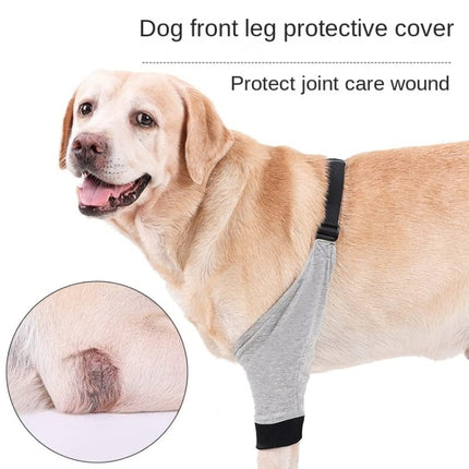 Pet Knee Pads Breathable Dog Elbow Brace Front Leg Brace, S, M, L, XL, XXL - DealBuddy