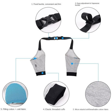Pet Knee Pads Breathable Dog Elbow Brace Front Leg Brace, S, M, L, XL, XXL - DealBuddy