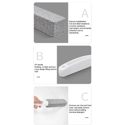 Pumice Toilet Brush Sink Scale Removal Rust Cleaning Brush Bathroom Oven Tile Stain Removal Stick