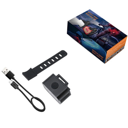 Bicycle Light USB Charging Outdoor LED Riding Lamp Set, Style: - DealBuddy