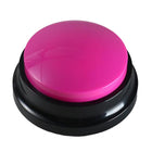 Pet Communication Button Dog Vocal Box Recording Vocalizer, Style: Recording Model, Dark Blue, Light Blue, Green, Purple, Red, Orange, Rose Red, Pink, Yellow, Lake Blue, White - DealBuddy